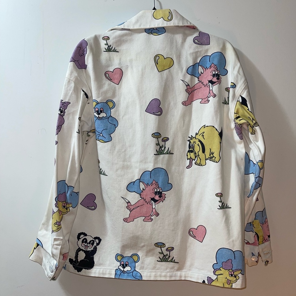 Lazy Oaf Multicolor Graphic Jacket - Picture 3 of 4